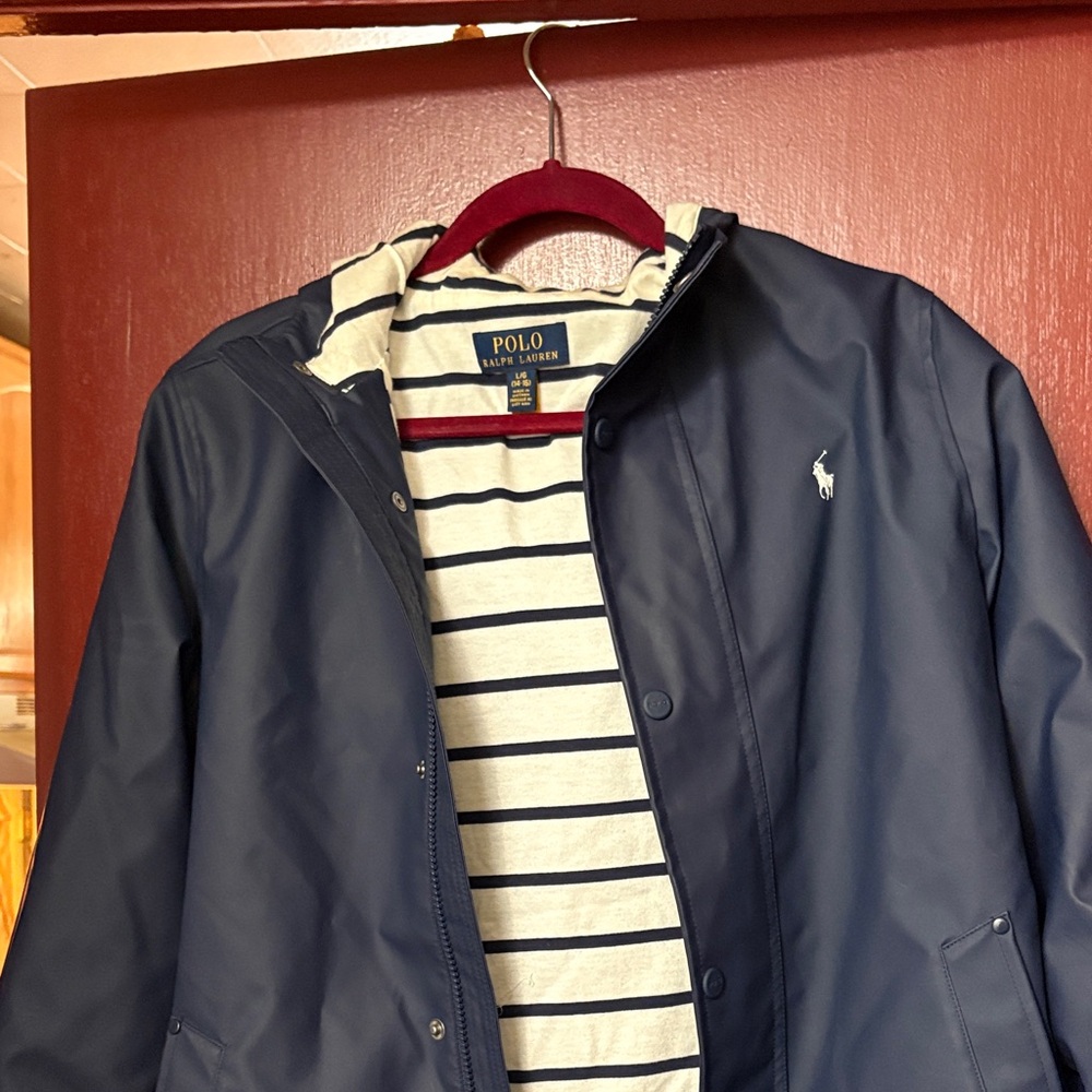 Polo by Ralph Lauren Boy’s Navy Raincoat